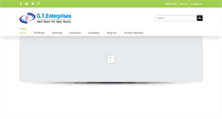 Desktop Screenshot of gte-india.com