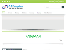 Tablet Screenshot of gte-india.com